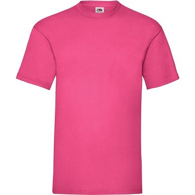 FRUIT OF THE LOOM ® Unisex T-Shirt Valueweight T, fuchsia, S
