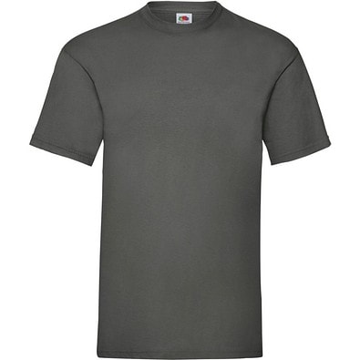 FRUIT OF THE LOOM ® Unisex T-Shirt Valueweight T, light graphite, M