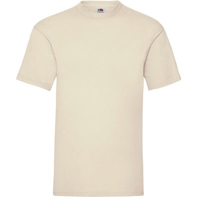 FRUIT OF THE LOOM ® Unisex T-Shirt Valueweight T, natural, M
