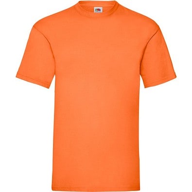 FRUIT OF THE LOOM ® Unisex T-Shirt Valueweight T, orange, M
