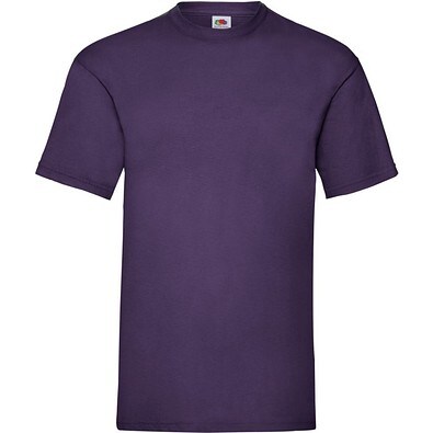 FRUIT OF THE LOOM ® Unisex T-Shirt Valueweight T, purple, L
