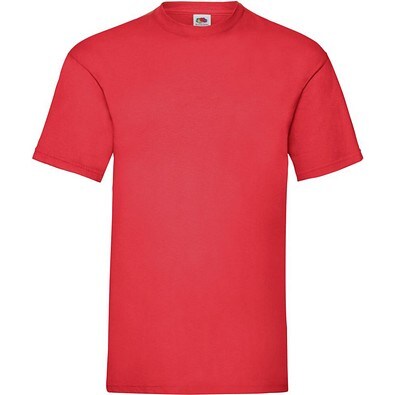 FRUIT OF THE LOOM ® Unisex T-Shirt Valueweight T, red, S