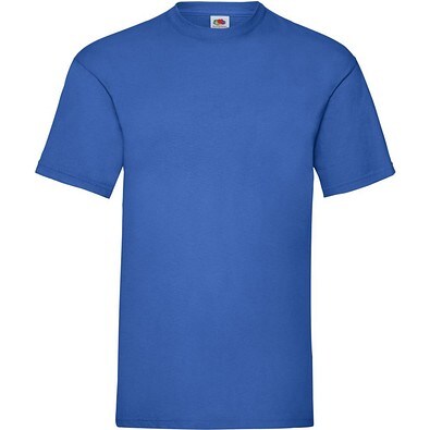 FRUIT OF THE LOOM ® Unisex T-Shirt Valueweight T, royal blue, S