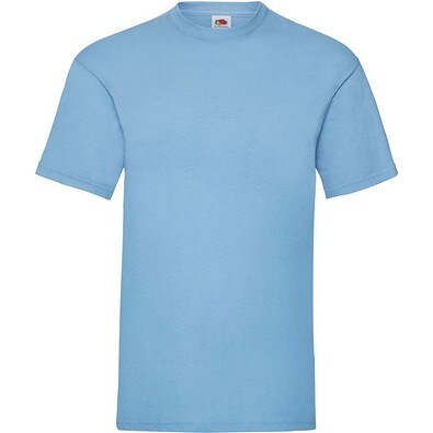 FRUIT OF THE LOOM ® Unisex T-Shirt Valueweight T, sky blue, XL