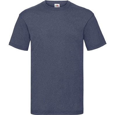 FRUIT OF THE LOOM ® Unisex T-Shirt Valueweight T, vintage heather navy, S