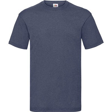 FRUIT OF THE LOOM ® Unisex T-Shirt Valueweight T, vintage heather navy, XL