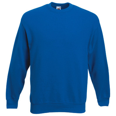 FRUIT OF THE LOOM® Unisex Sweatshirt Set-In, royalblau, L FRUIT OF THE LOOM® Unisex Sweatshirt Set-In, royalblau, L