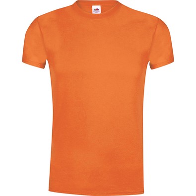 FRUIT OF THE LOOM® Unisex T-Shirt Original T, L, ORANGE