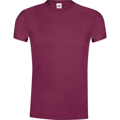 FRUIT OF THE LOOM® Unisex T-Shirt Original T, M, BORDEAUX