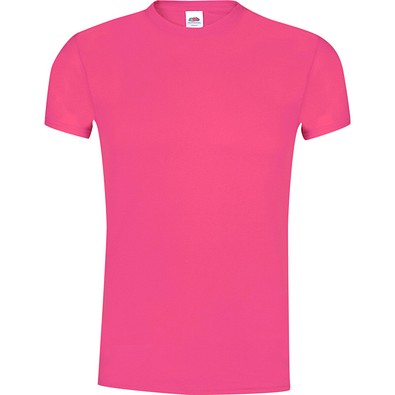 FRUIT OF THE LOOM® Unisex T-Shirt Original T, M, FUCHSIE