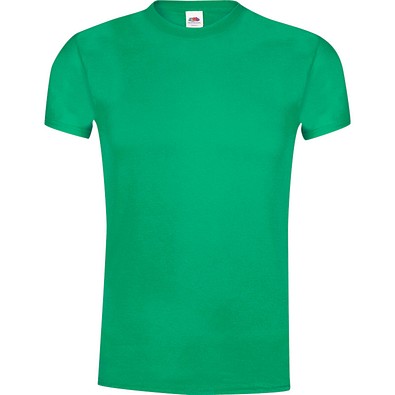 FRUIT OF THE LOOM® Unisex T-Shirt Original T, S, GRÜN