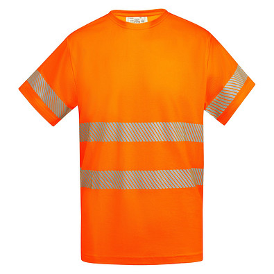 Funktionsshirt Tauri mit kurzen Ärmeln, XL, fluor orange