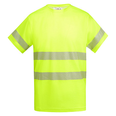 Funktionsshirt Tauri mit kurzen Ärmeln, XL, fluor yellow