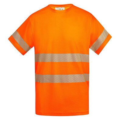 Funktionsshirt Tauri mit kurzen Ärmeln, XXXL, fluor orange