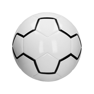 Fußball Derby, weiß/grau