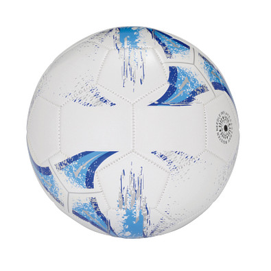 Fußball KICK AROUND,blau, weiß