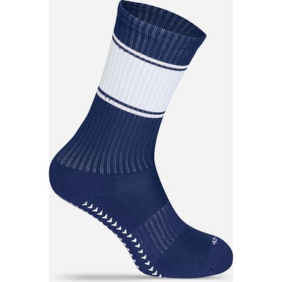 Fußballsocken, 42-46, Navy / White