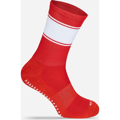 Fußballsocken Light, 37-41, Red / White