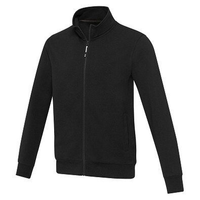 Galena Sweatjacke aus recyceltem Material Unisex, schwarz, L