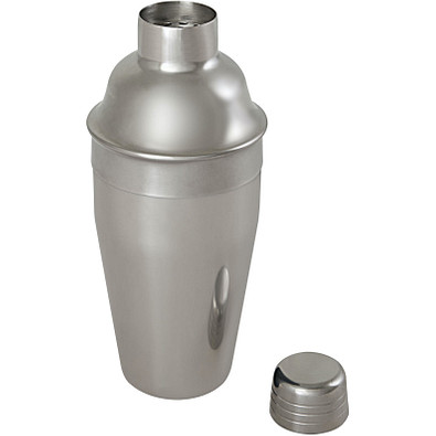 Gaudie Cocktailshaker aus recyceltem Edelstahl, silber