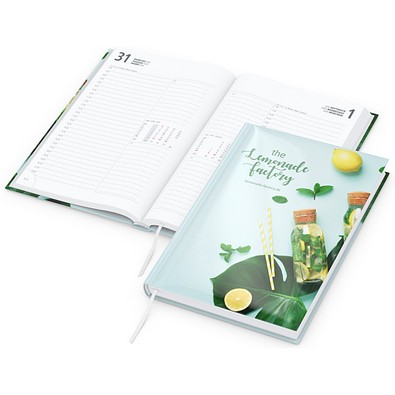 Geiger-Notes Buchkalender Image Bestseller, gloss, inkl. Digitaldruck auf Einband