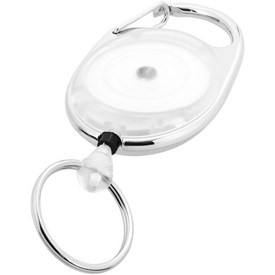 Gerlos Schlüsselanhänger mit Rollerclip, transparent Gerlos Schlüsselanhänger mit Rollerclip, transparent