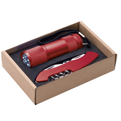 Geschenkset Cut & Light, rot Geschenkset Cut & Light, rot