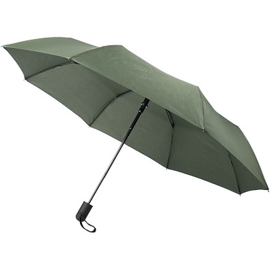 Gisele melierter 21" Automatikregenschirm, Hunter Green Gisele melierter 21" Automatikregenschirm, Hunter Green