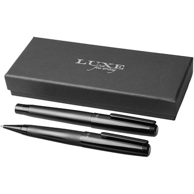 Gloss Duo-Stift-Geschenkset, schwarz