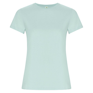 Golden T-Shirt für Damen, mintgrün, L