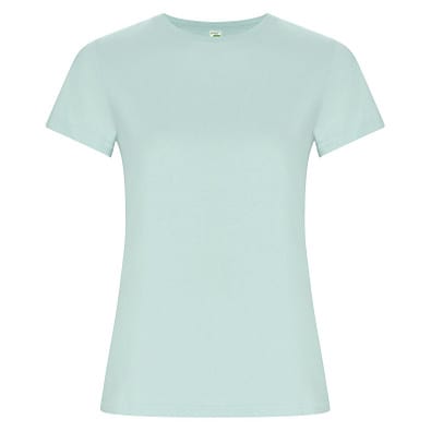 Golden T-Shirt für Damen, mintgrün, M