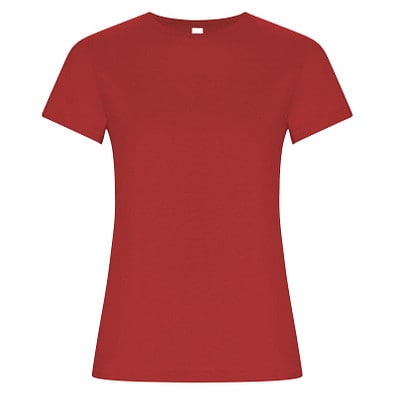 Golden T-Shirt für Damen, rot, S