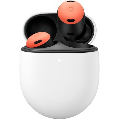 Google Pixel Buds Pro, coral/orange
