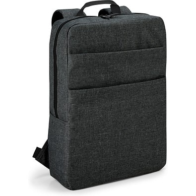 GRAPHS BPACK. Laptop Rucksack aus 600D Polyester mit gefüttertem 15'6", Dunkelgrau