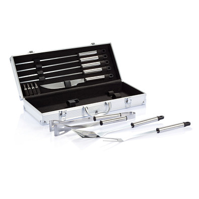 XD COLLECTION Grillset Profi, silber