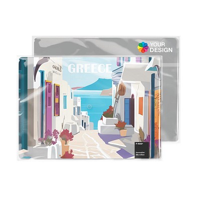 GripCleaner® 4in1 Mousepad 21x15cm, All-Inklusive-Paket, weiss / individuell