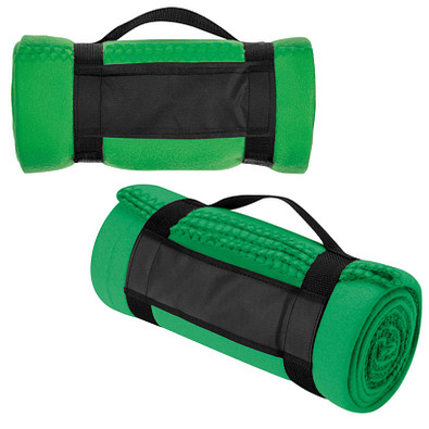 Picknick-Fleece-Decke Softy, grün