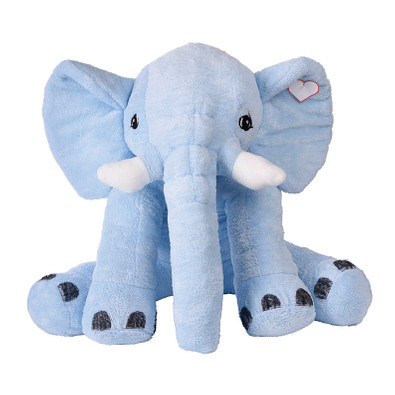 Großer Plüsch-Elefant LOUNIS, blau