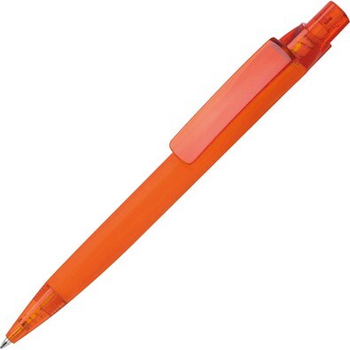 Gummierter Kugelschreiber ORLANDO, orange