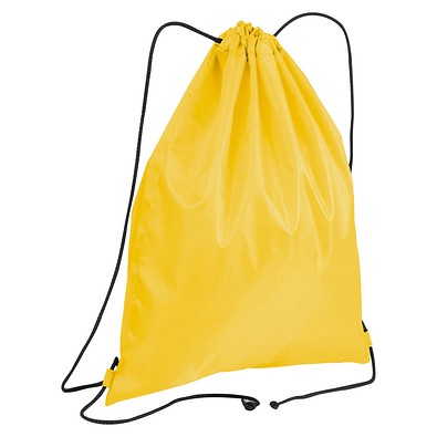 Gymbag aus recyceltem Polyester , gelb