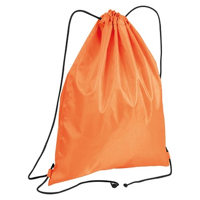 Gymbag aus recyceltem Polyester , orange