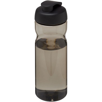 H2O Active® Base 650 ml Sportflasche mit Klappdeckel, kohle
