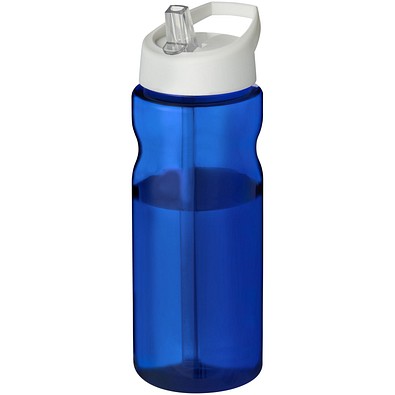 H2O Active® Base Tritan™ 650 ml Sportflasche mit Ausgussdeckel, blau/weiß