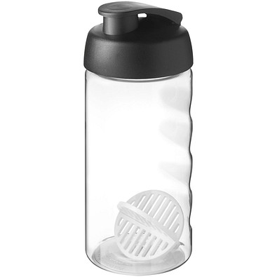 H2O Active® Bop 500 ml Shakerflasche, schwarz