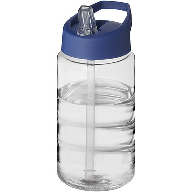 H2O Active® Bop 500 ml Sportflasche mit Ausgussdeckel, transparent/blau