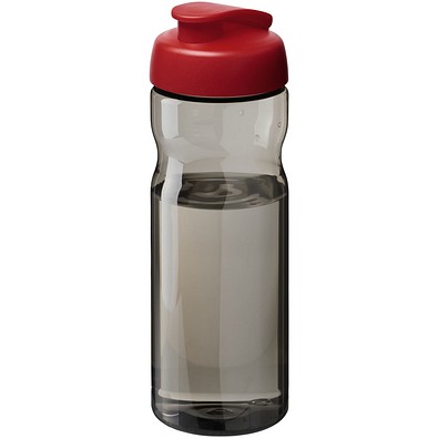 H2O Active® Eco Base 650 ml Sportflasche mit Klappdeckel, rot