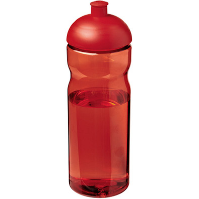 H2O Active® Eco Base 650 ml Sportflasche mit Stülpdeckel, rot/ rot