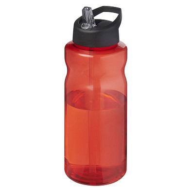 H2O Active® Eco Big Base 1L Sportflasche mit Ausgussdeckel, rot