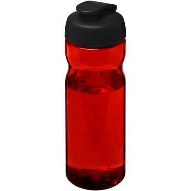 H2O Active® Eco POP Base 650 ml Sportflasche mit Klappdeckel, rot
