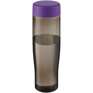 H2O Active® Eco Tempo 700 ml Wasserflasche mit Drehdeckel, lila